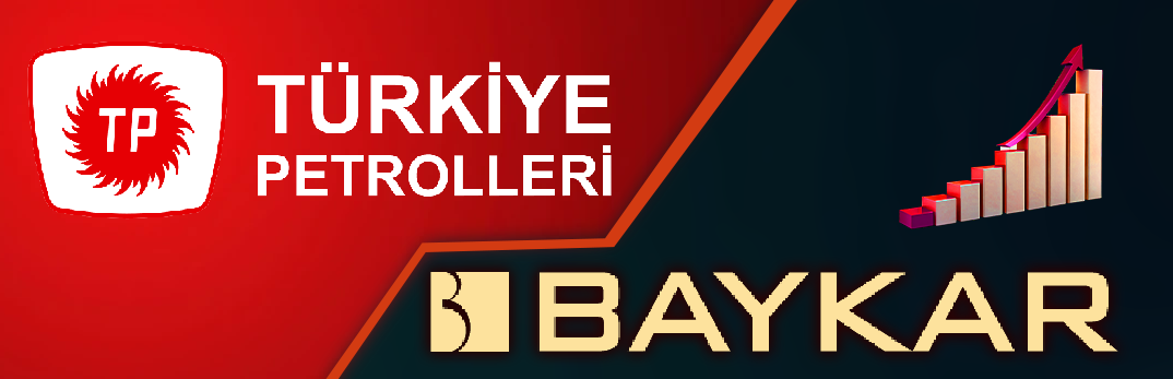 Enerji ve savunma alanında Türkiye’nin yükselen markaları Türkiye Petrolleri ve Baykar, arka planda büyümeyi simgeleyen grafikle birlikte